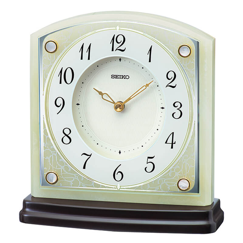 seiko セイコー 置き時計　オニキス　時計　スタンダード　bz365m