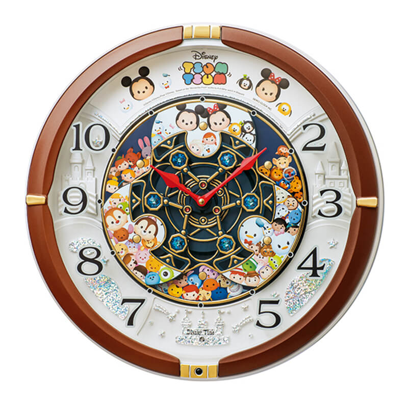 SEIKO セイコー キャラクター ディズニー ツムツム からくり時計　FW588B