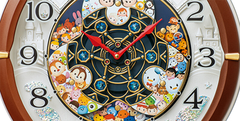 SEIKO セイコー キャラクター ディズニー ツムツム からくり時計　FW588B