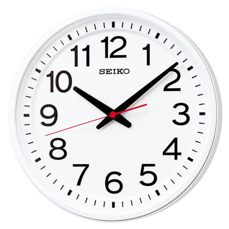 SEIKO セイコー オフィスタイプ 電波掛け時計 教室の時計 kx236w