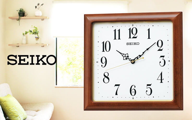 SEIKOセイコー 掛時計 電波時計KX248B - インテリア時計