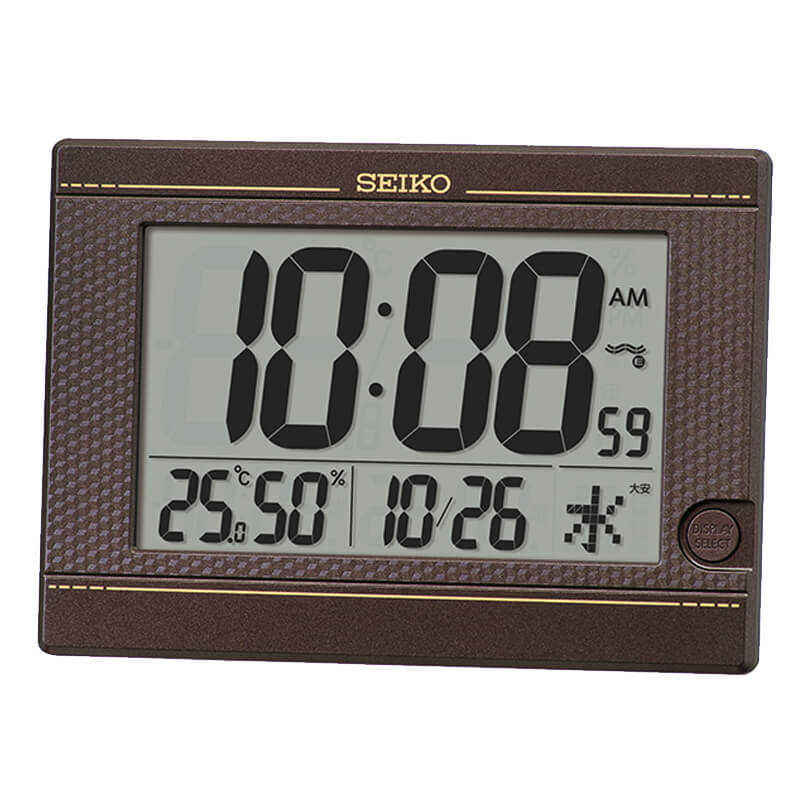 sq448b seiko セイコー   掛け置き兼用　デジタル時計