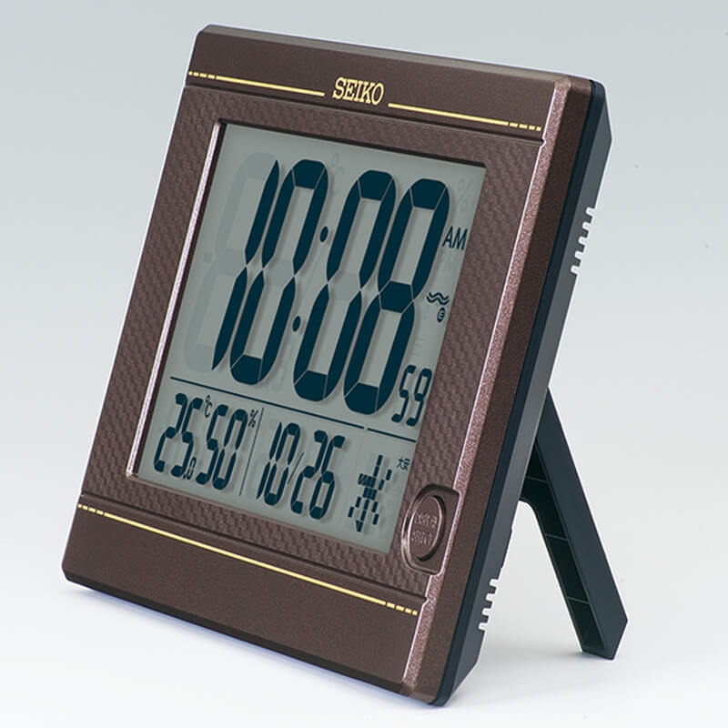 sq448b seiko セイコー   掛け置き兼用　デジタル時計
