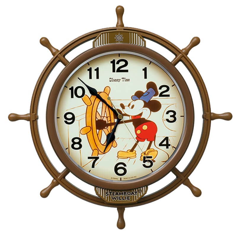 Seiko セイコ キャラクタークロック ミッキーマウス Disney Time 電波振り子時計 Fw5a
