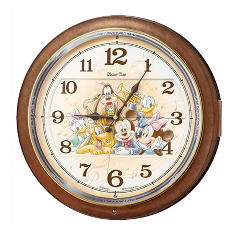 SEIKO（セイコ）キャラクタークロック　ミッキーマウス　Disney Time　電波振り子時計　FW587B　39cm
