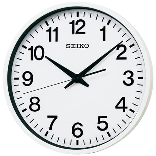 SEIKO/セイコー　防滴・防塵衛星電波掛け時計　【GP201W】　45cm