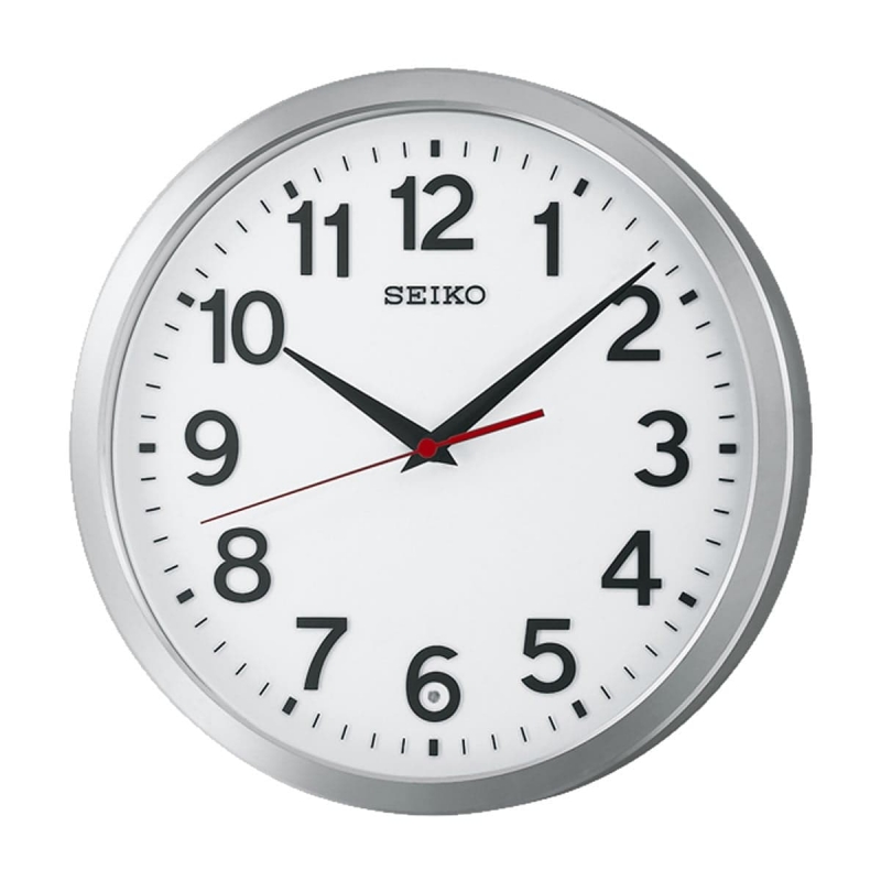 SEIKO（セイコー）オフィスタイプ 電波掛け時計　KX227S　ホワイト