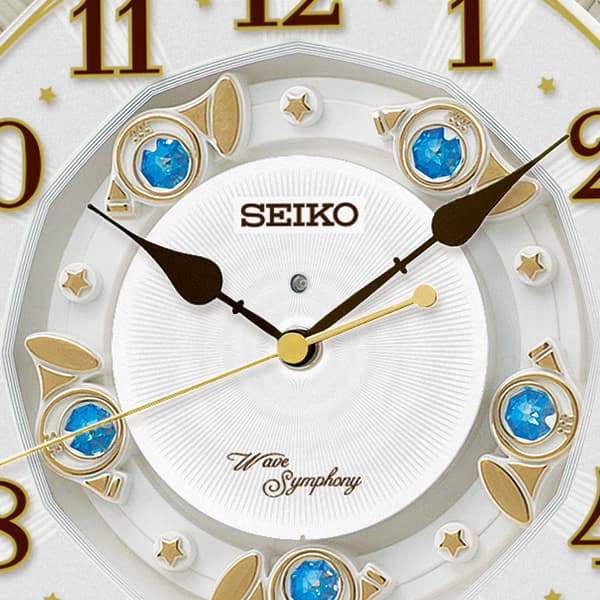 新品未使用SEIKOセイコー  掛け時計  電波  からくり時計  RE581B