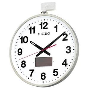 SEIKO セイコー 屋外用ソーラー電波壁掛け時計【SF211S】　53cm